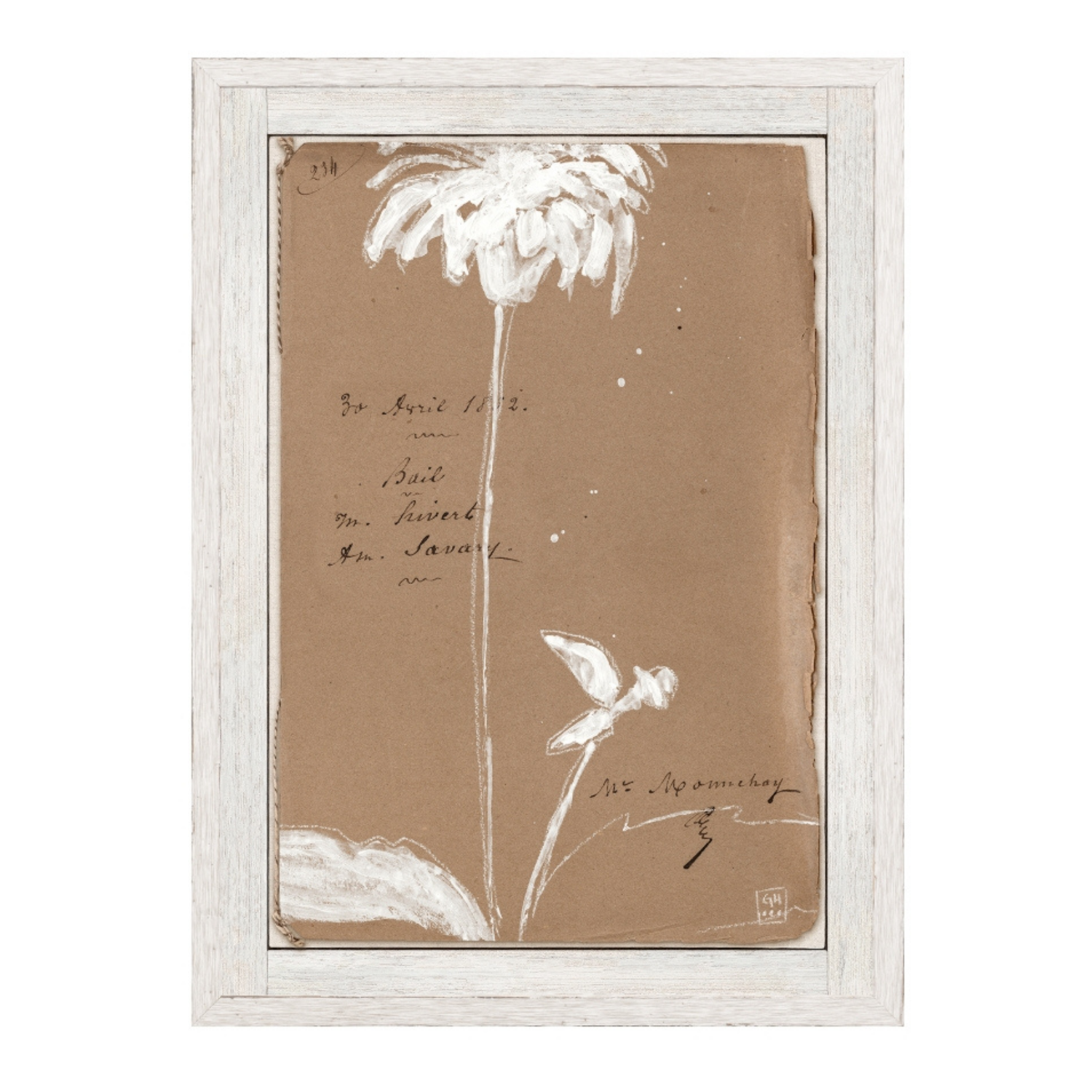 French Fleur III Framed Wall Art