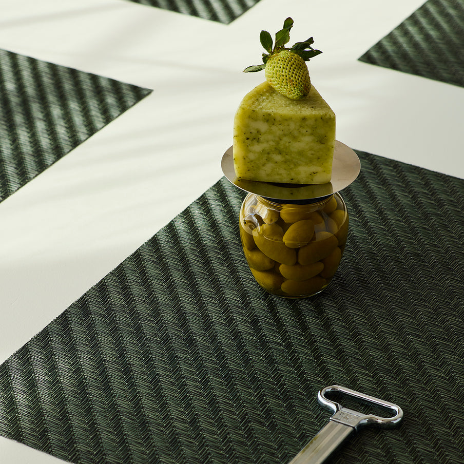 Foxtail Green Placemats (Set of 4)