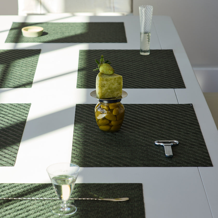 Foxtail Green Placemats (Set of 4)