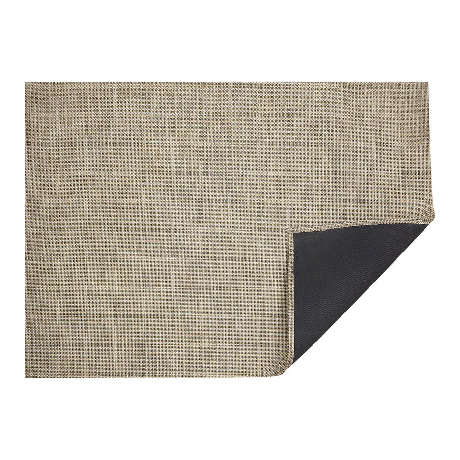 Chilewich Basketweave Floor Mats - Latte