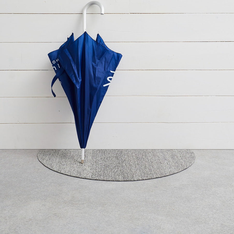 Chilewich Heathered Shag Welcome Mat - Fog