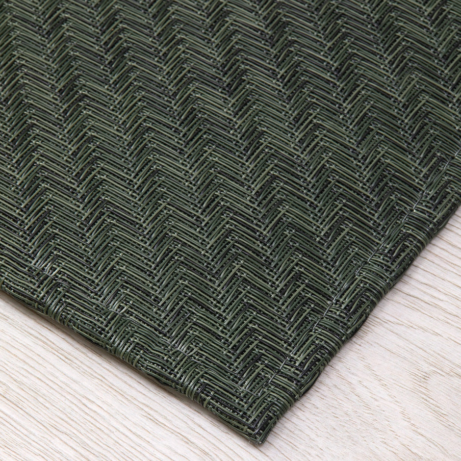 Chilewich Foxtail Floor Mats - Thyme