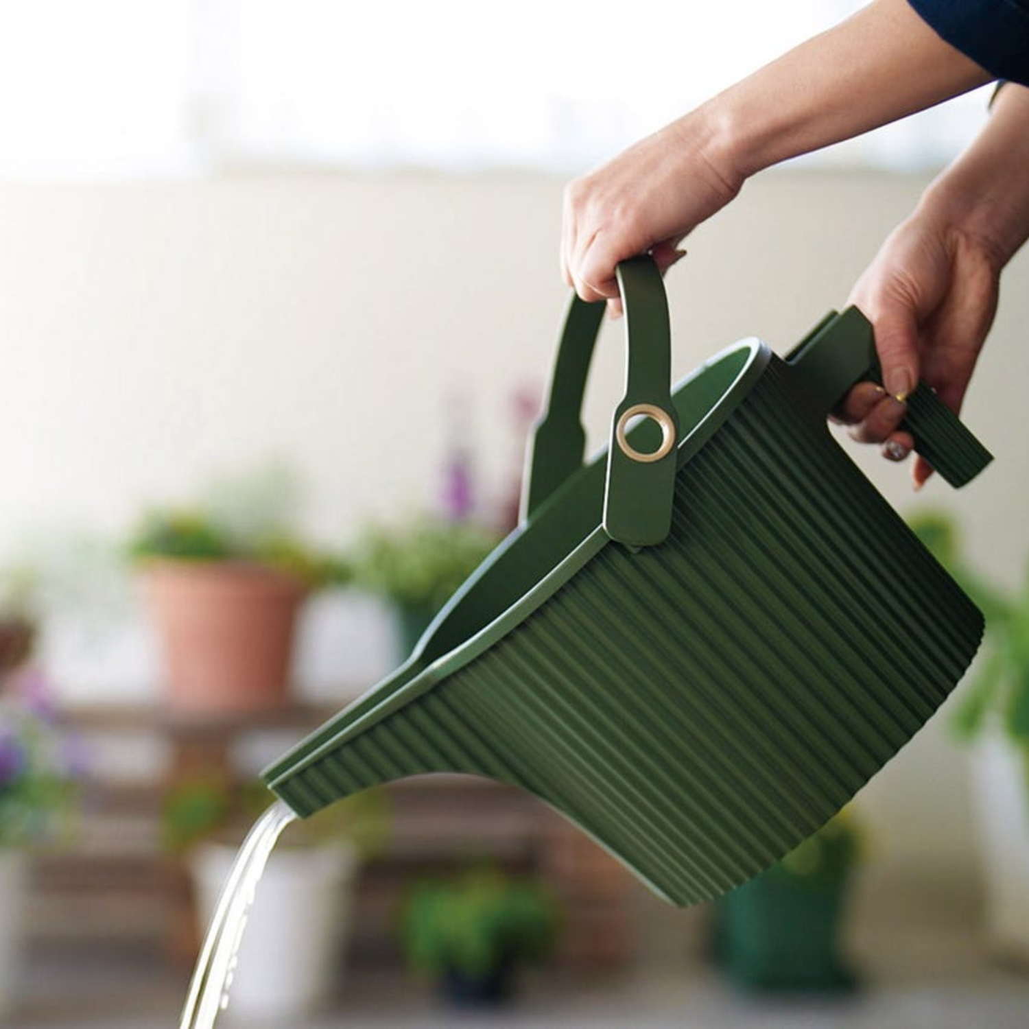 Hachiman Garden Green 5L Watering Can
