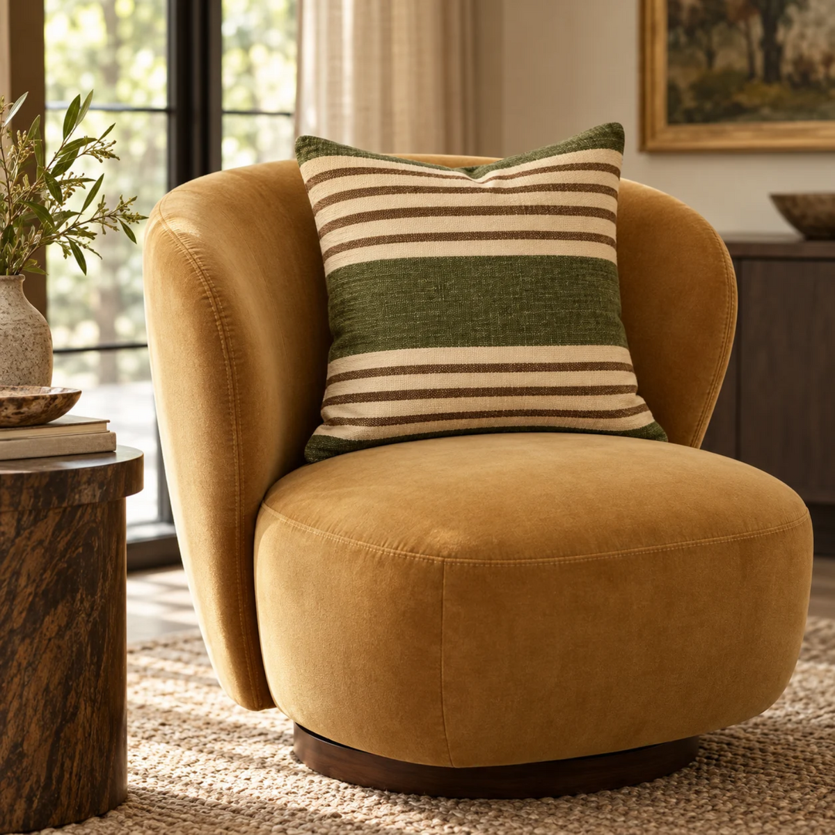 Riviera Linen Toss Pillow
