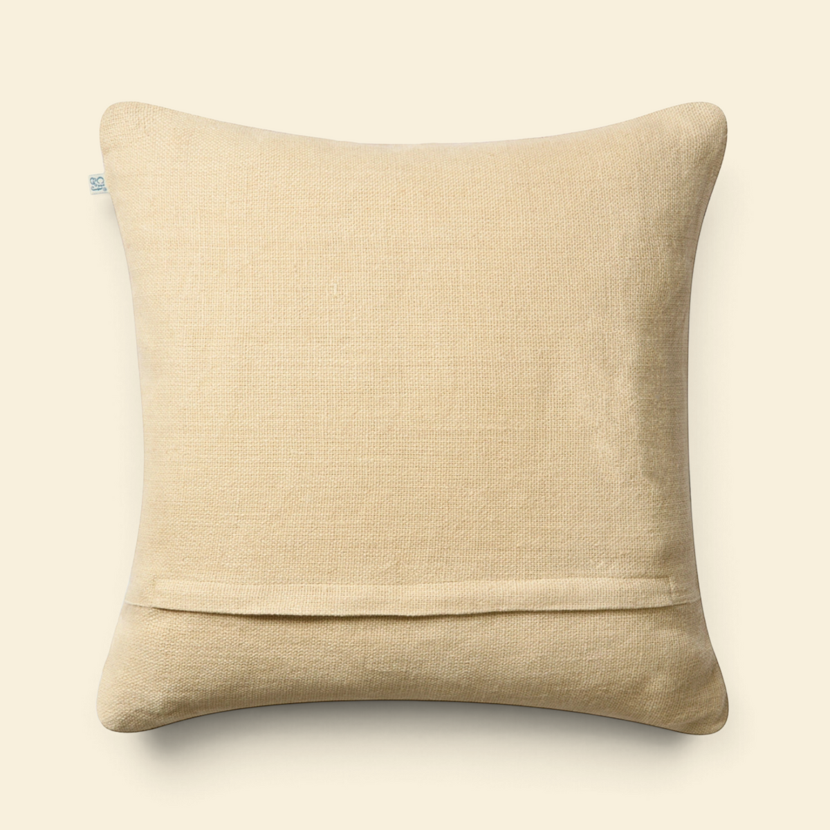 Mosaic Linen Toss Pillow with Feather Insert