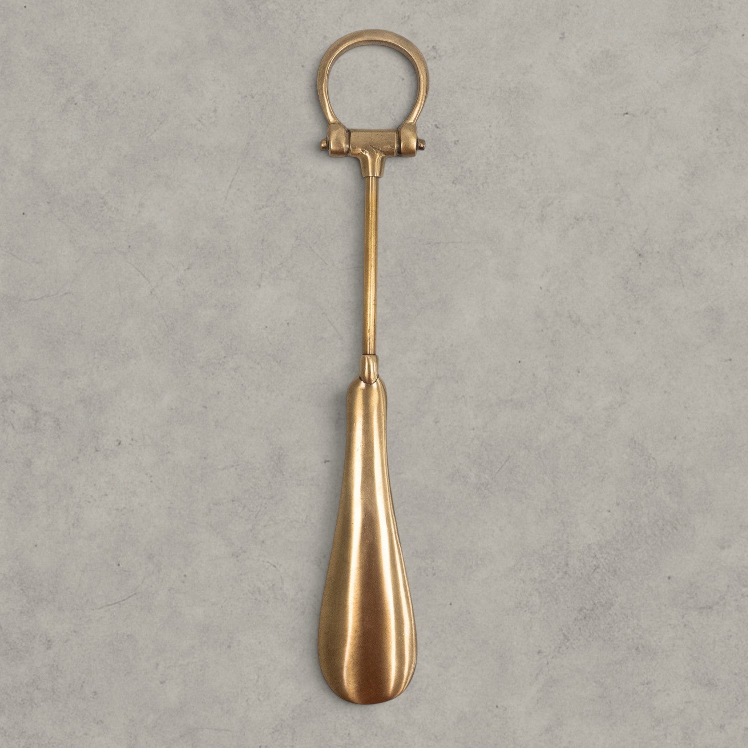 Antique Brass Shoe Horn