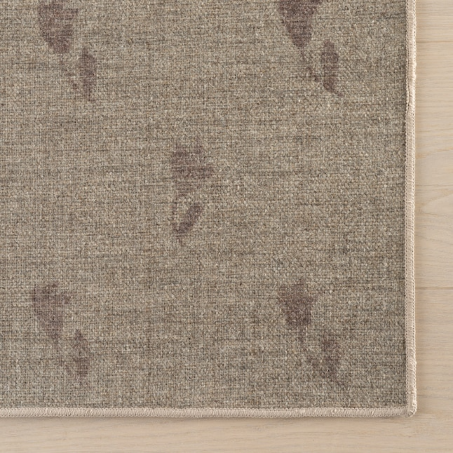 Dash & Albert x Nate Berkus Flora Washable Rug - Burgundy