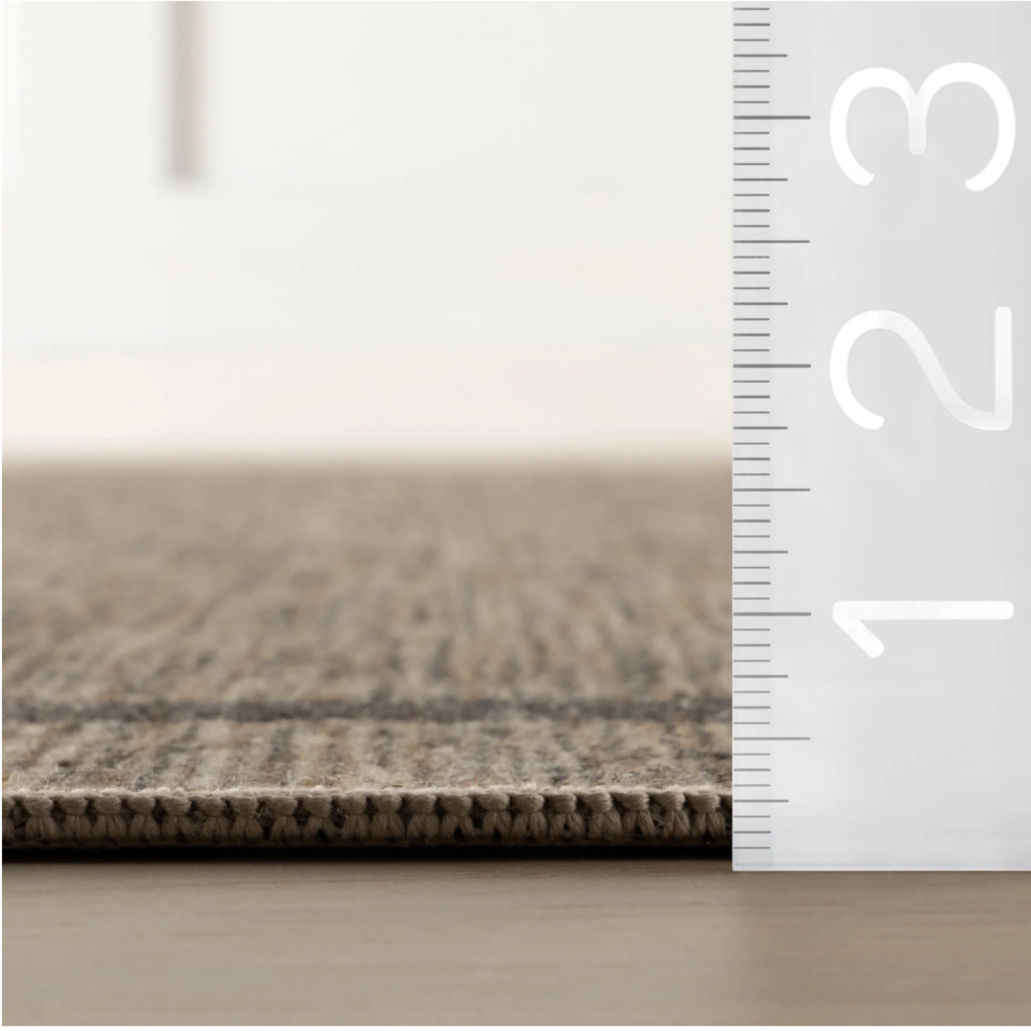 Dash & Albert x Nate Berkus Hanover Bordered Washable Rug - Brown