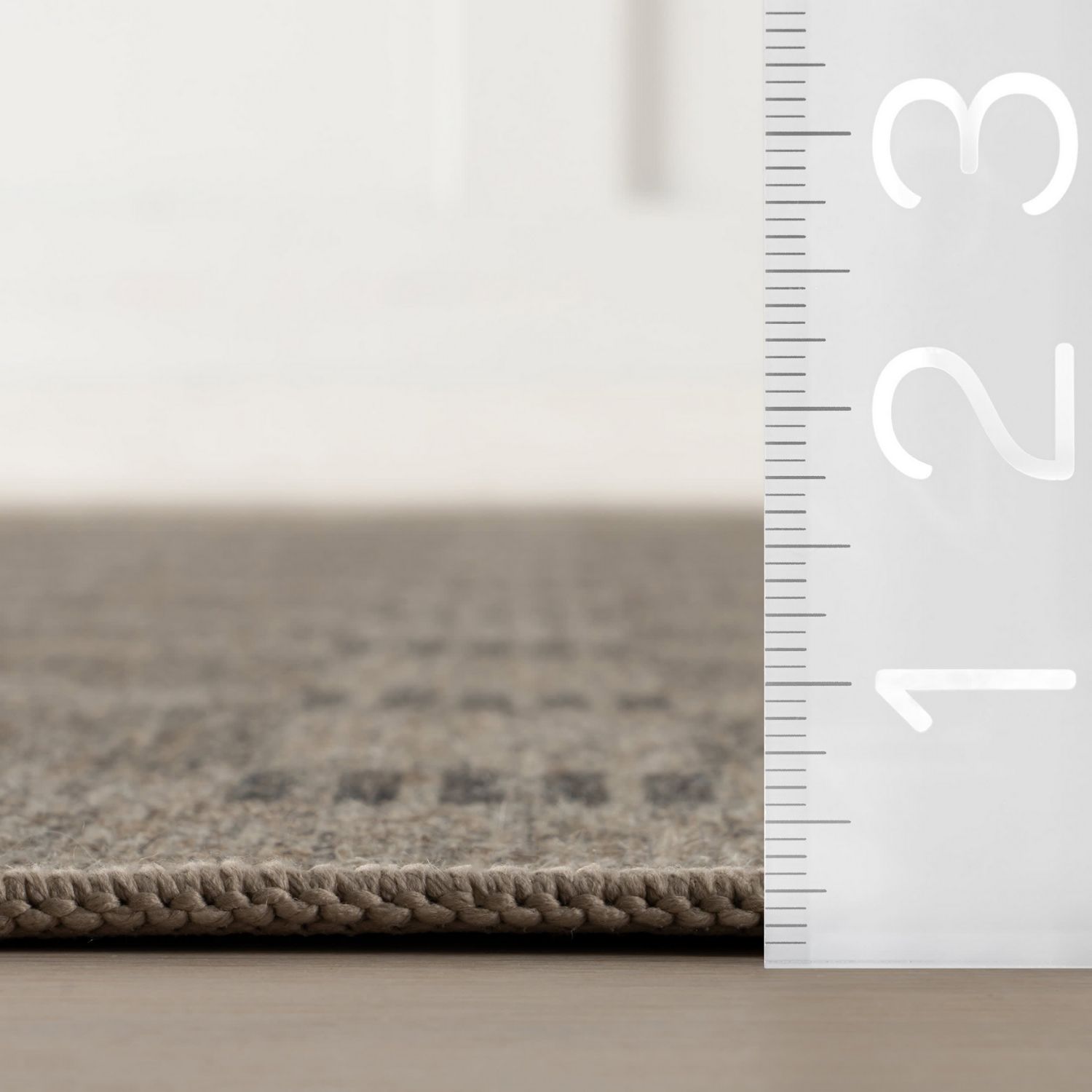 Dash & Albert x Nate Berkus Walker Checkered Washable Rug - Brown