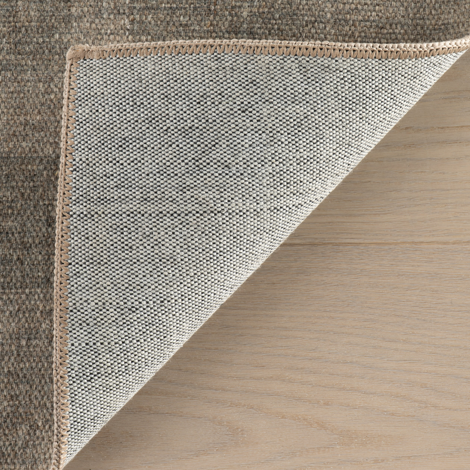 Dash & Albert x Nate Berkus Walker Checkered Washable Rug - Brown