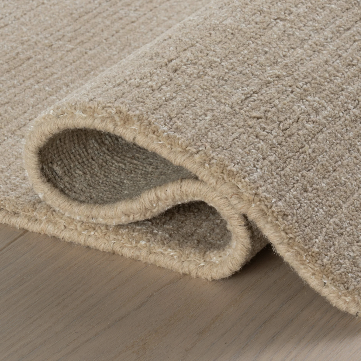 Dash & Albert x Nate Berkus Crosby Solid Wool Rug - Beige