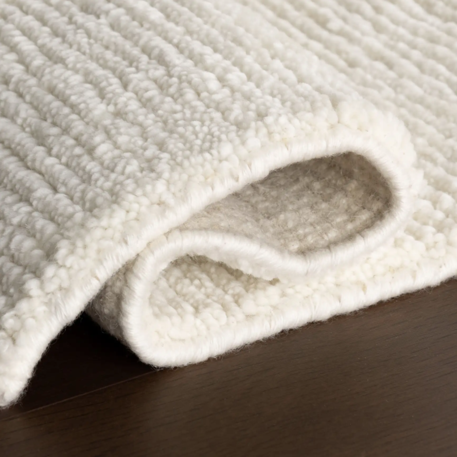 Dash & Albert Ramsey Hand Knotted Ivory Wool Rug