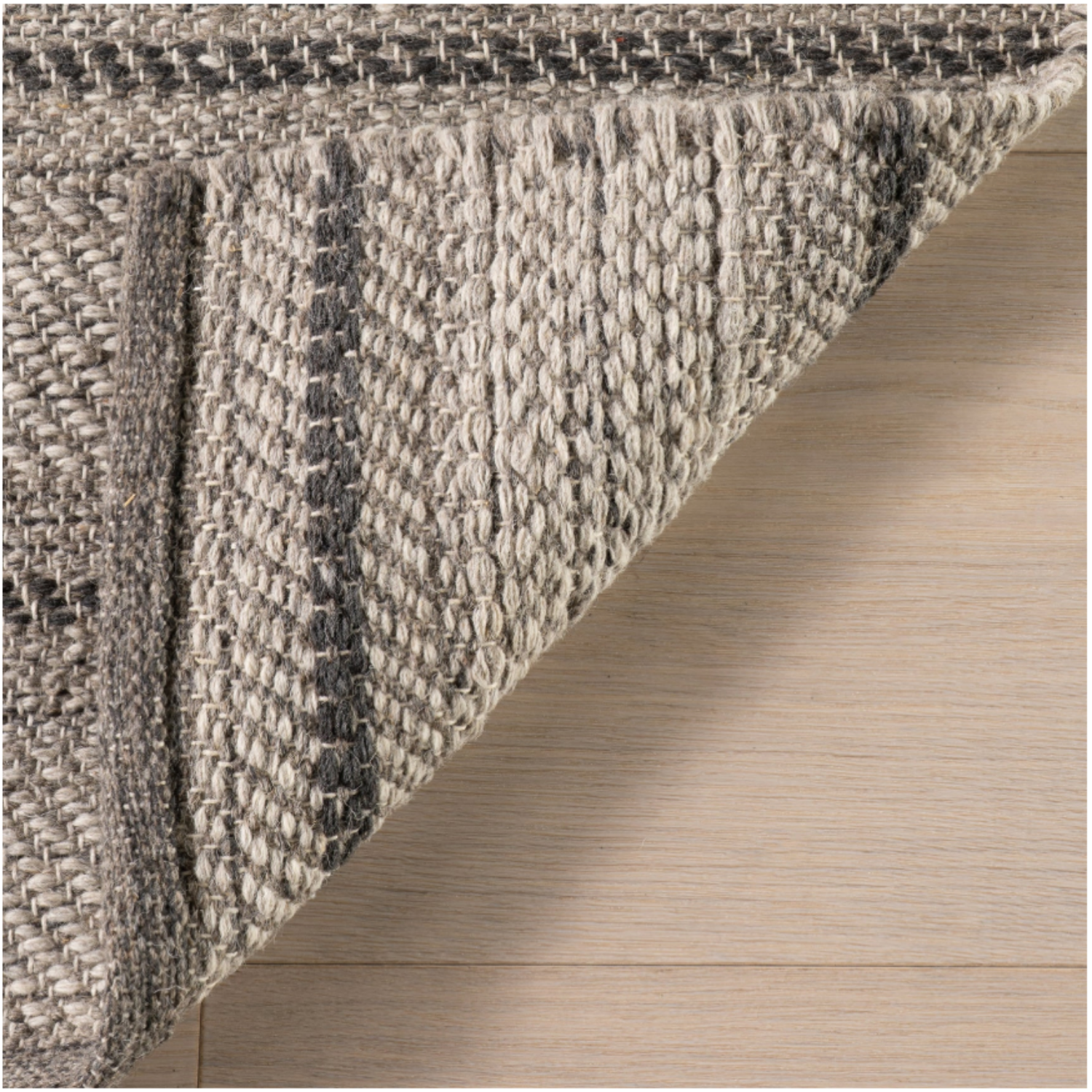 Dash & Albert x Nate Berkus Mateo Striped Wool Rug - Brown