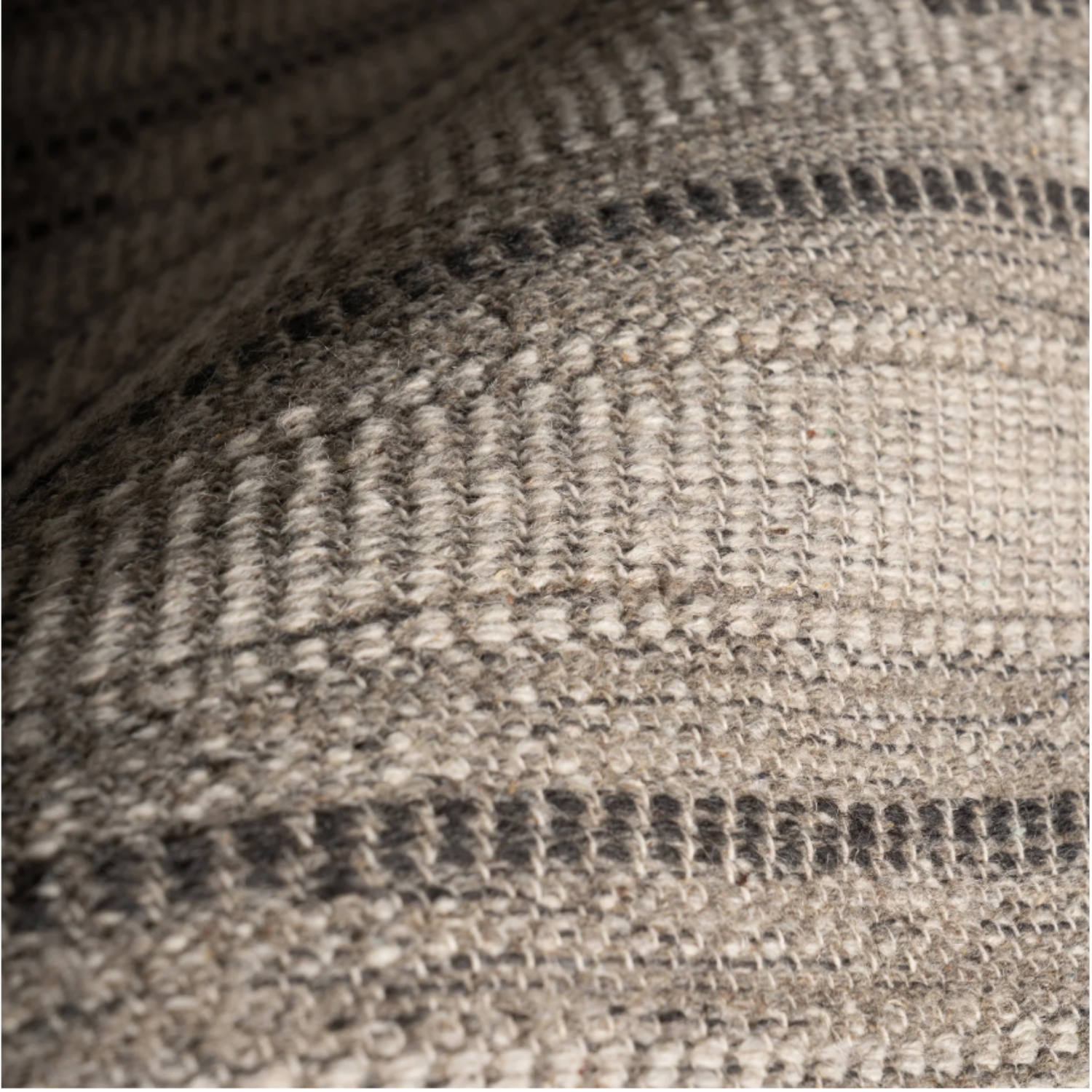 Dash & Albert x Nate Berkus Mateo Striped Wool Rug - Brown