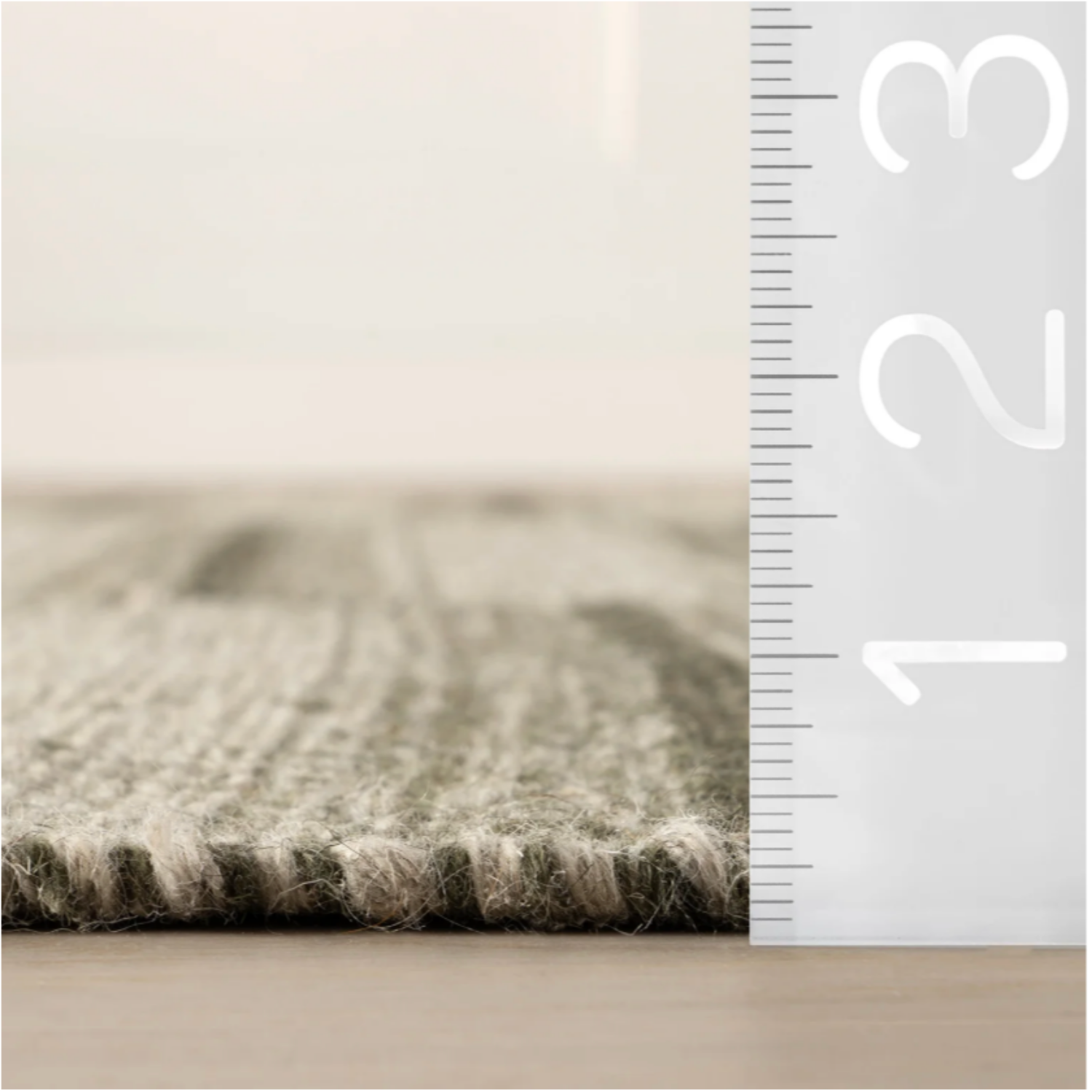 Dash & Albert x Nate Berkus Mateo Striped Wool Rug - Olive