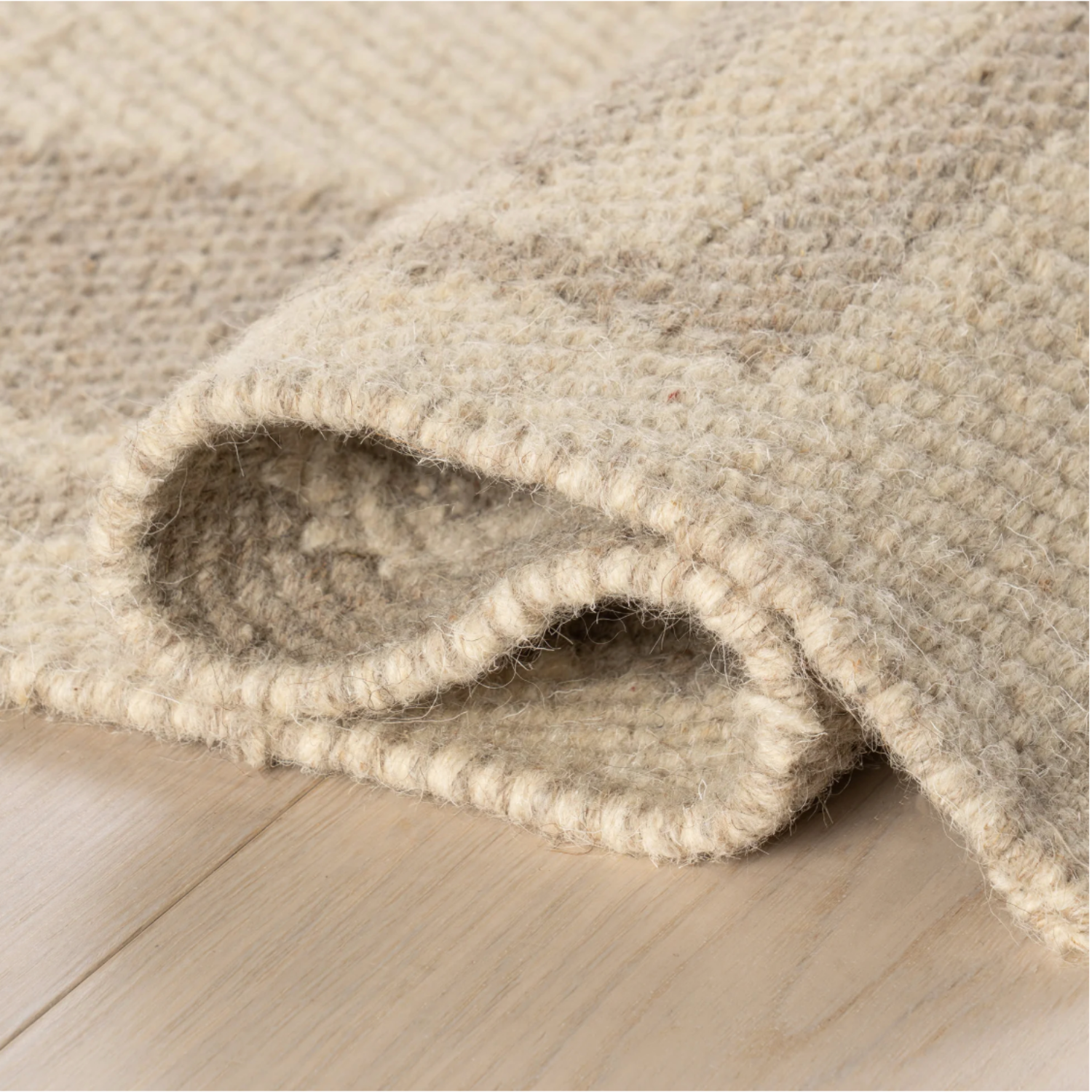 Dash & Albert x Nate Berkus Canon Bordered Wool Rug - Beige