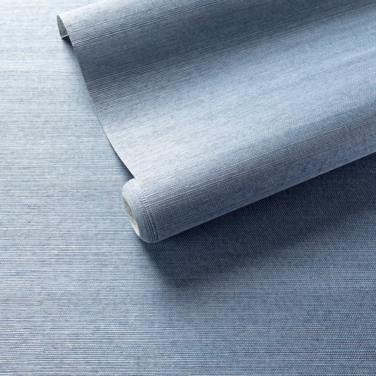 Dash & Albert Samoa Grasscloth Wallpaper - Periwinkle