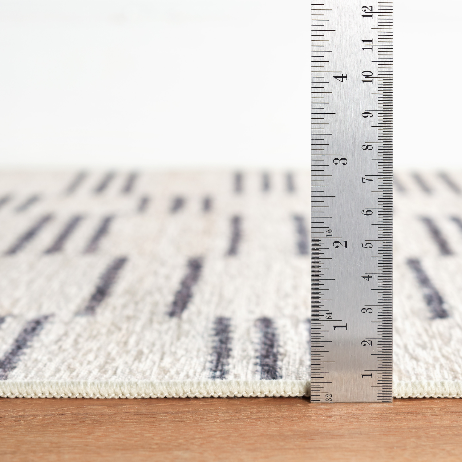 Dash & Albert Leni Oatmeal Washable Rug