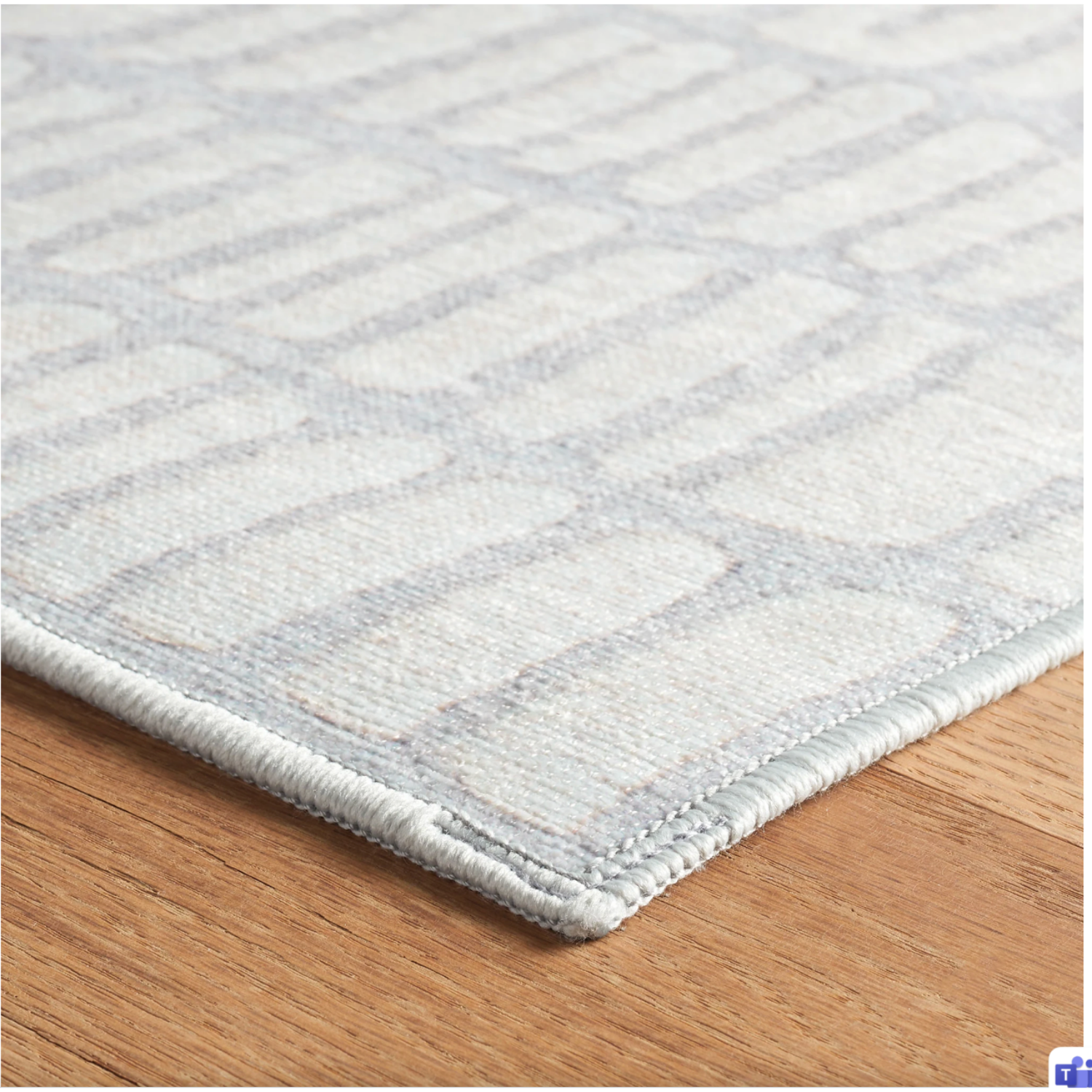 Dash & Albert Roark Washable Rug - Ivory