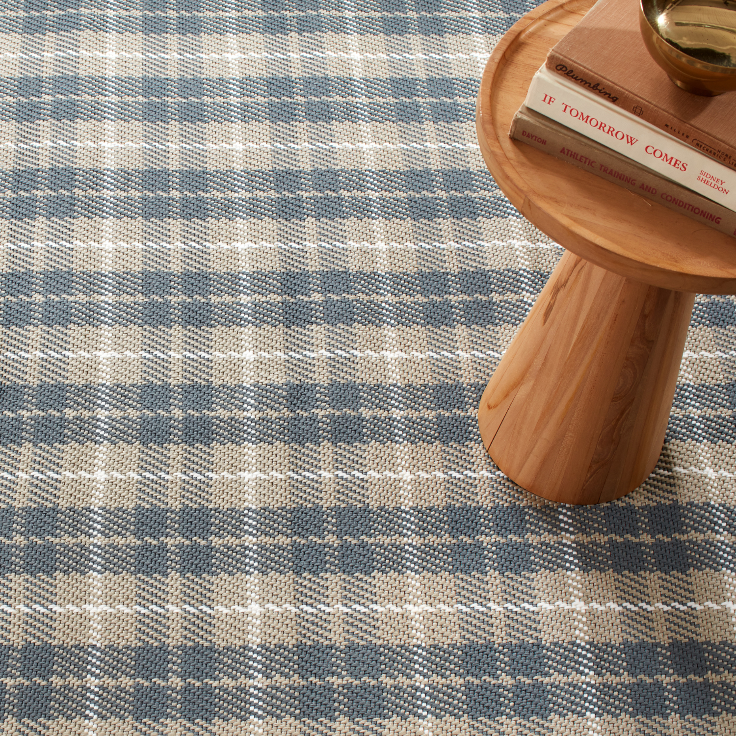 Dash & Albert Lakeville Handwoven Plaid Indoor/Outdoor Rug
