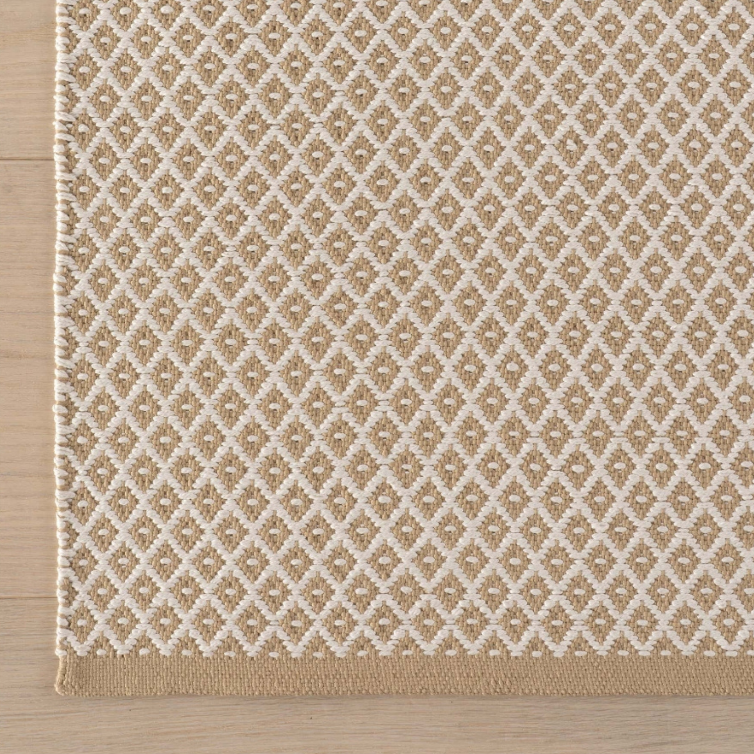 Dash & Albert Riviera Khahki Handwoven Indoor/Outdoor Rug