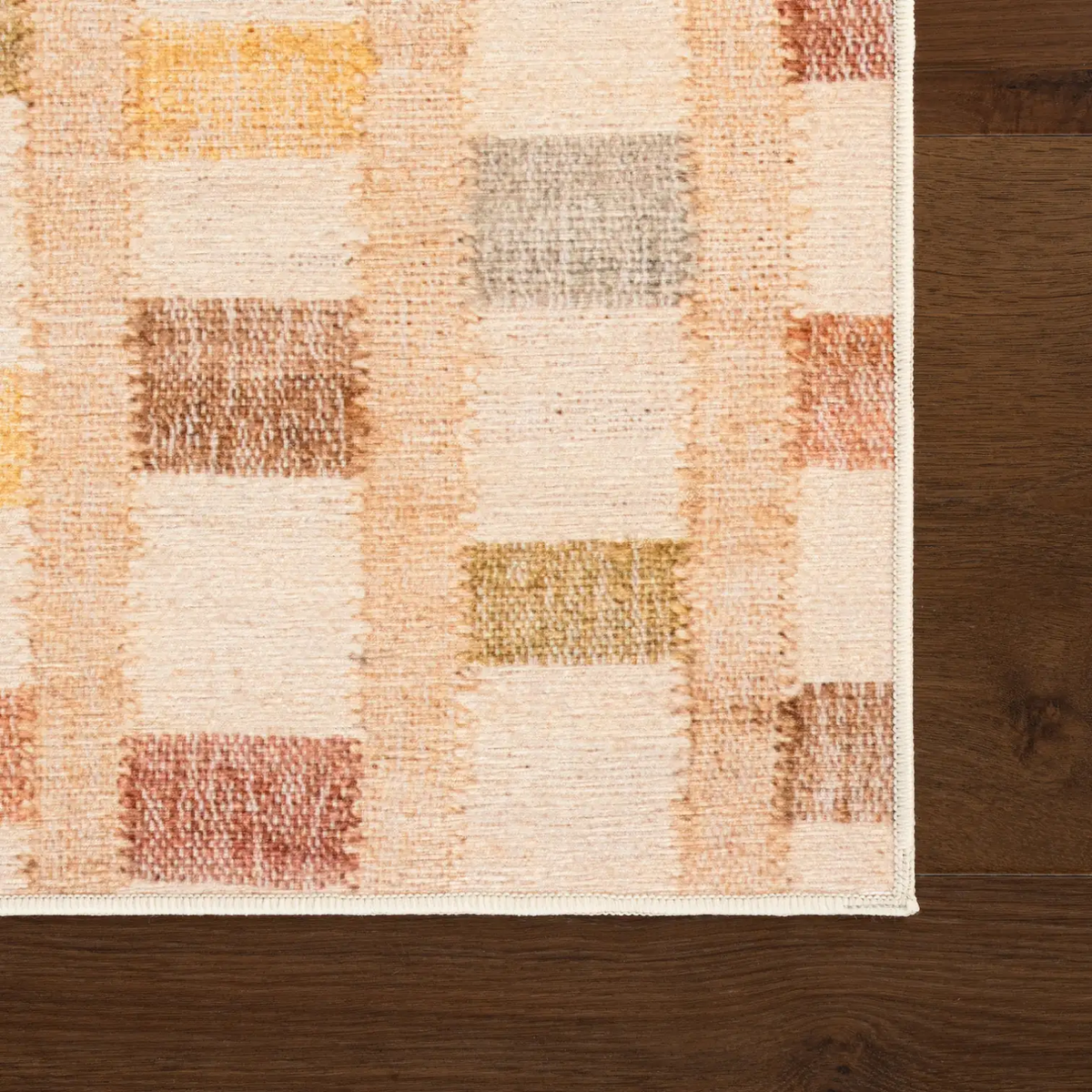 Dash & Albert Virey Bohemian Geometric Washable Rug - Multi