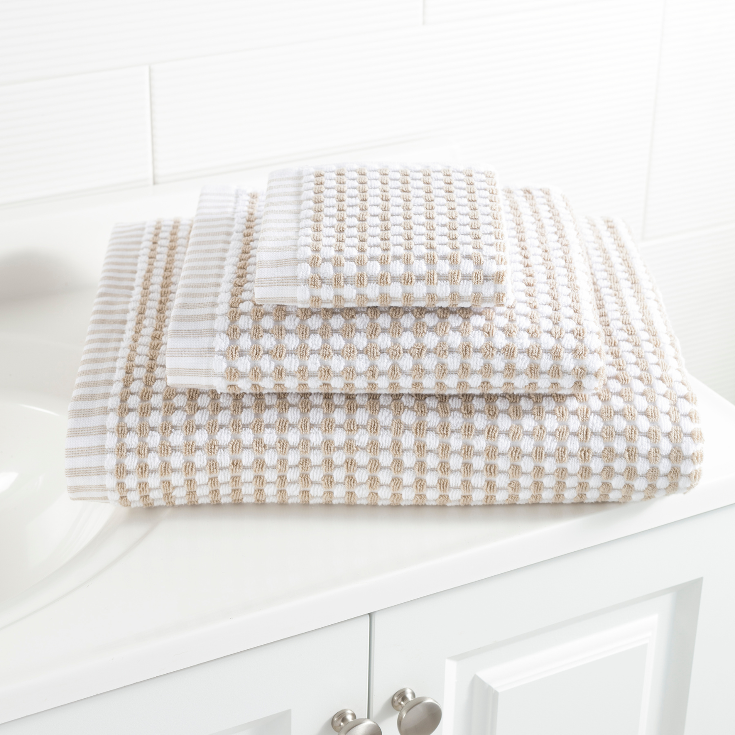 Dash & Albert Ceylon Natural Towels