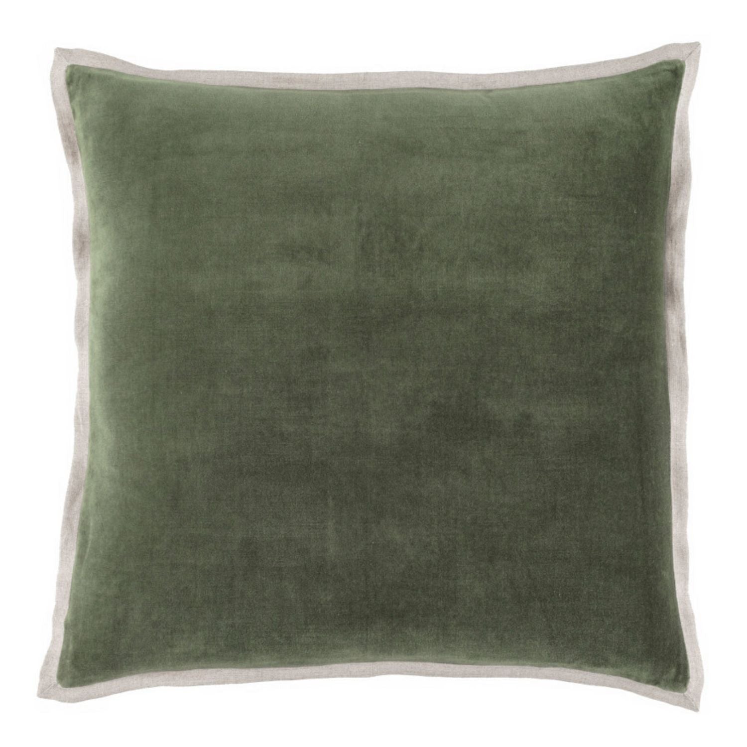 Dash & Albert Gehry Sage Velvet Pillow