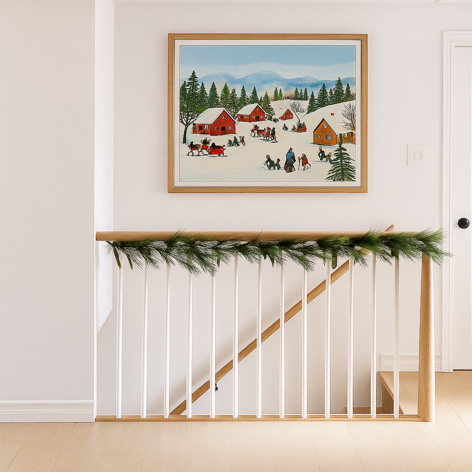 Artificial Pine Needle 5ft Garland