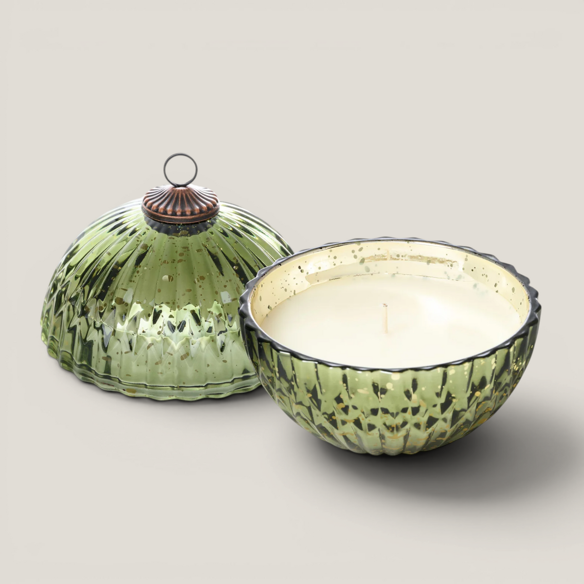 Mercury Ornament Glass Candle | Balsam & Cedar