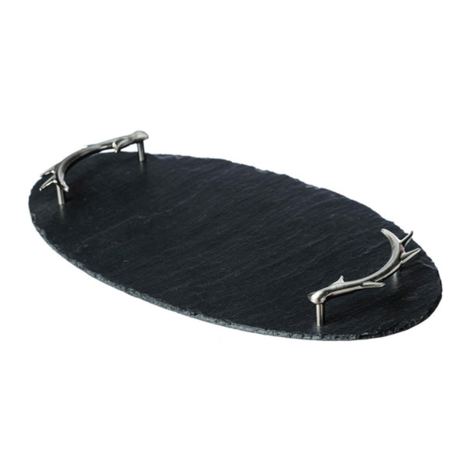 Antler Slate Oval Serving Tray