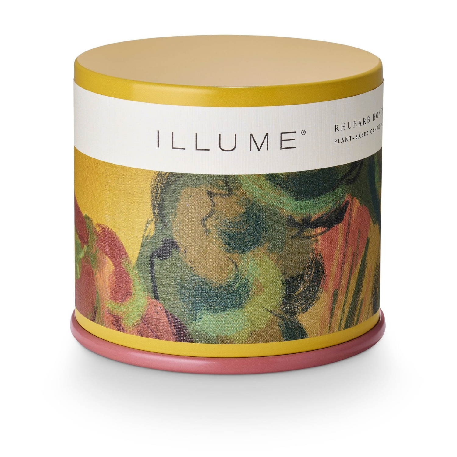 Rhubarb Honey 11.8oz Tin Candle