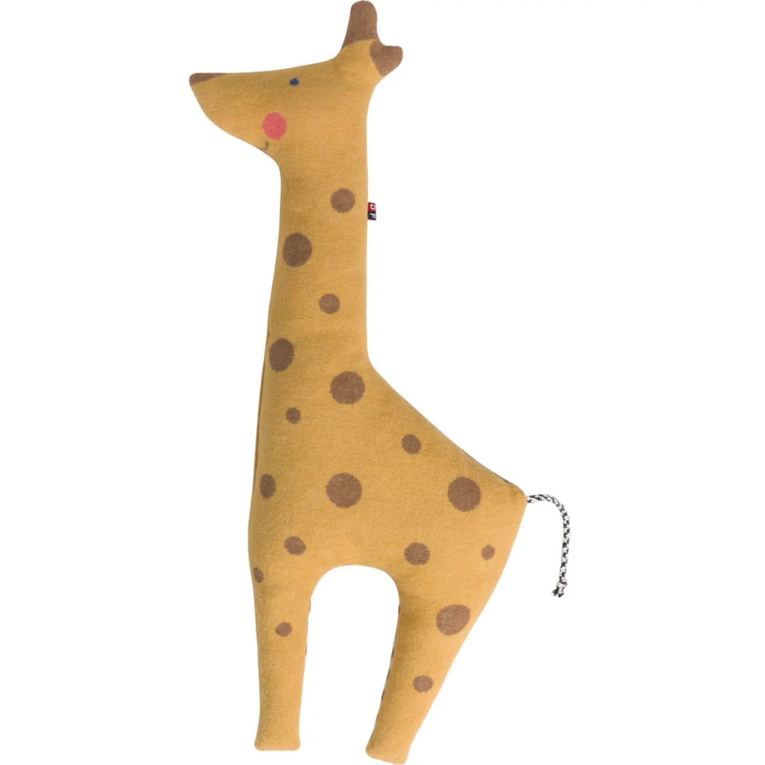 Giggly Yellow Giraffe Kids Cushion