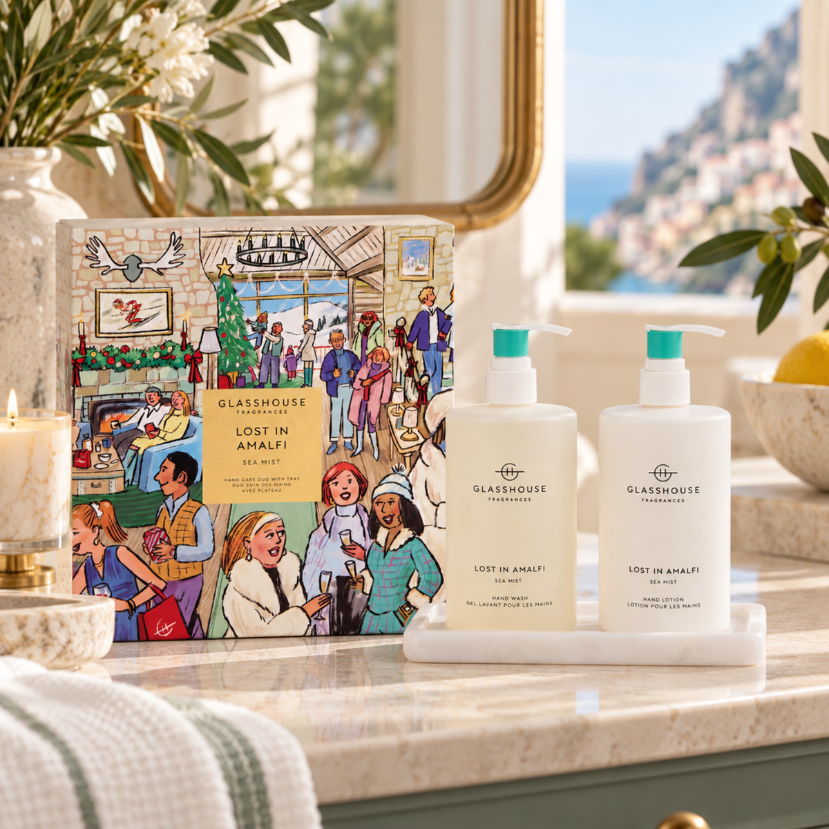 Skincare Gift Set (Set of 2) - Lost in Amalfi
