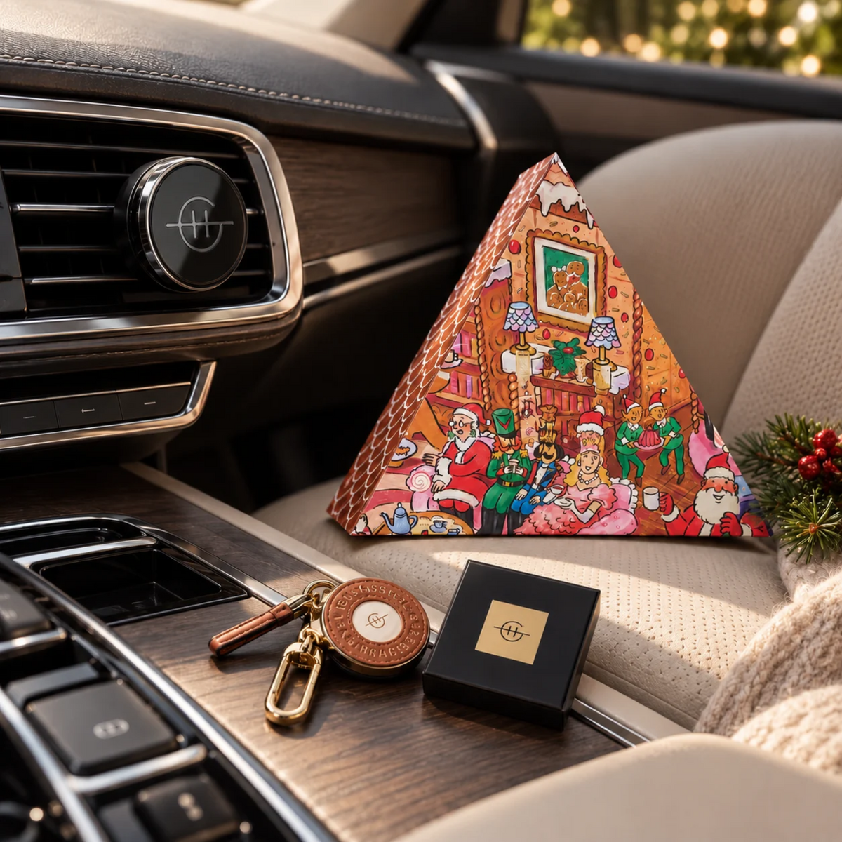 Car Diffuser & Key Ring (Set of 3)
