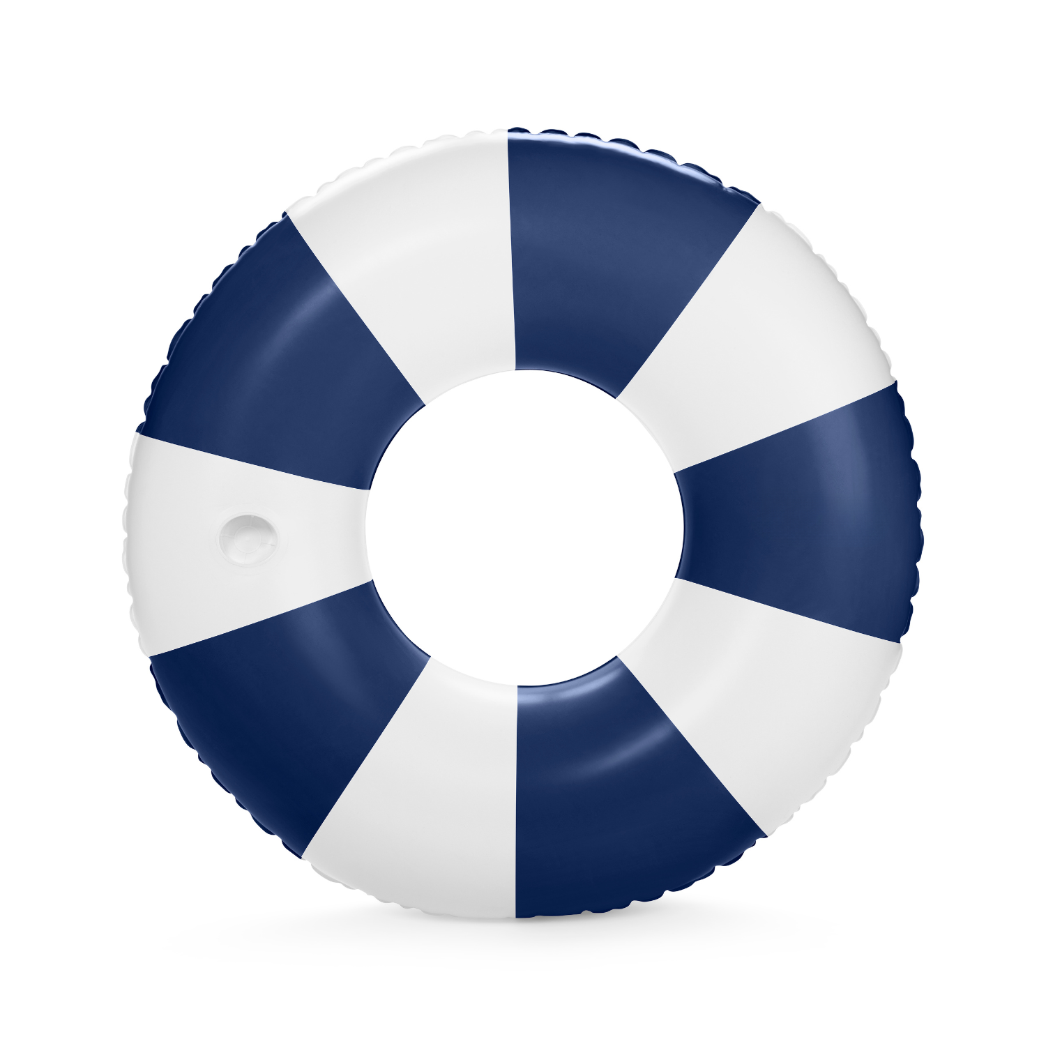 Candy Striped Navy/White Pool Float