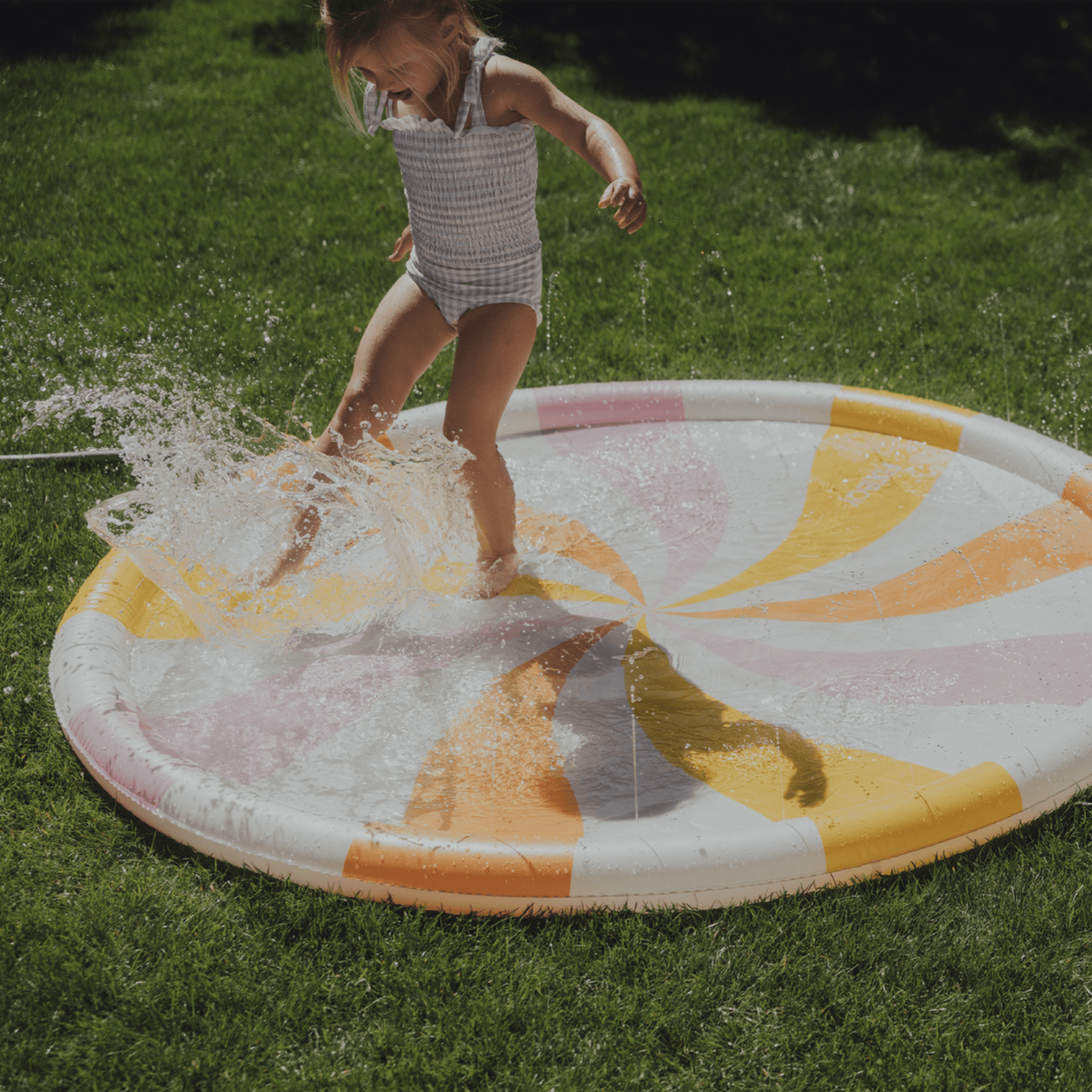 Kids Candy Swirl Pool Splash Pad