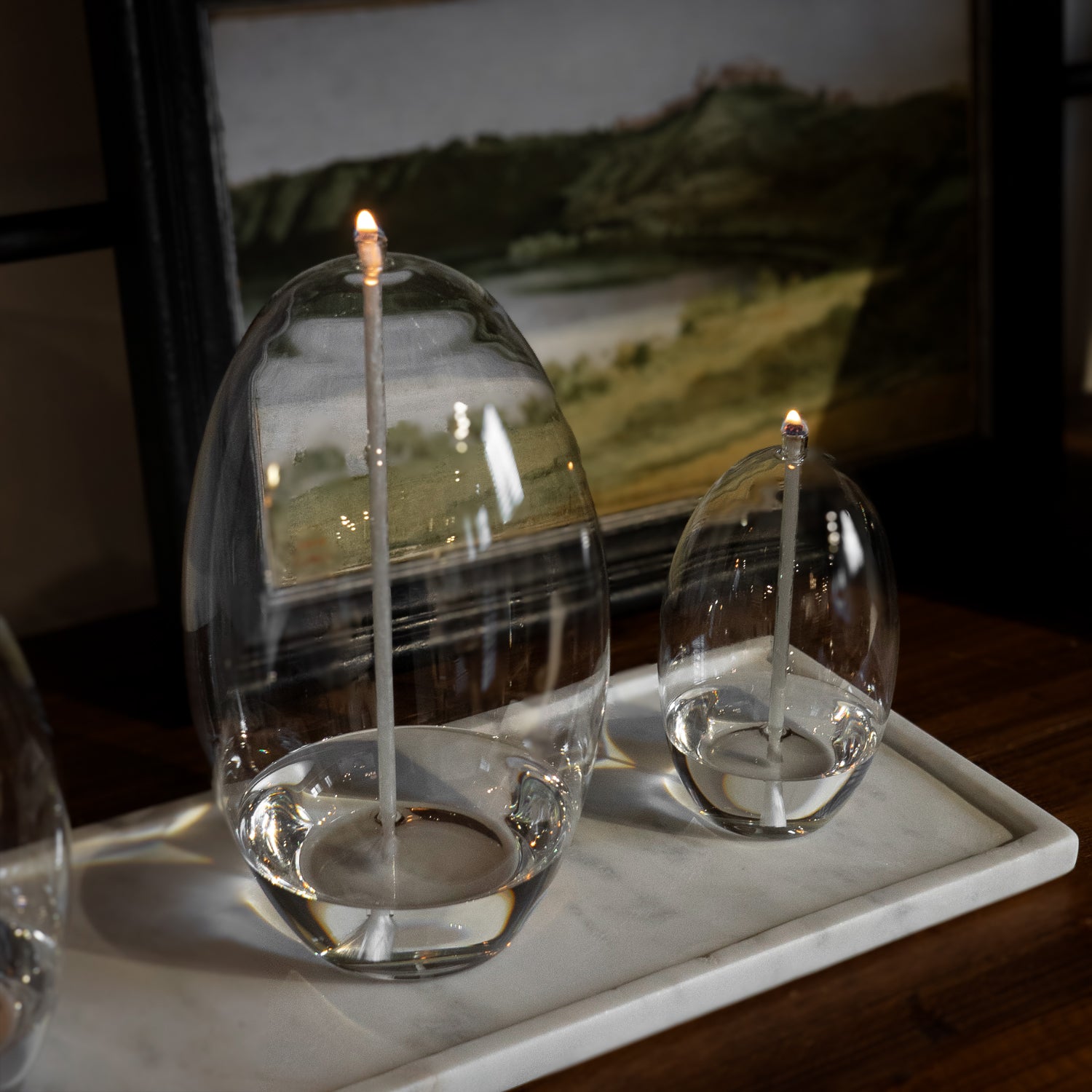 White Marble Decorative Tray