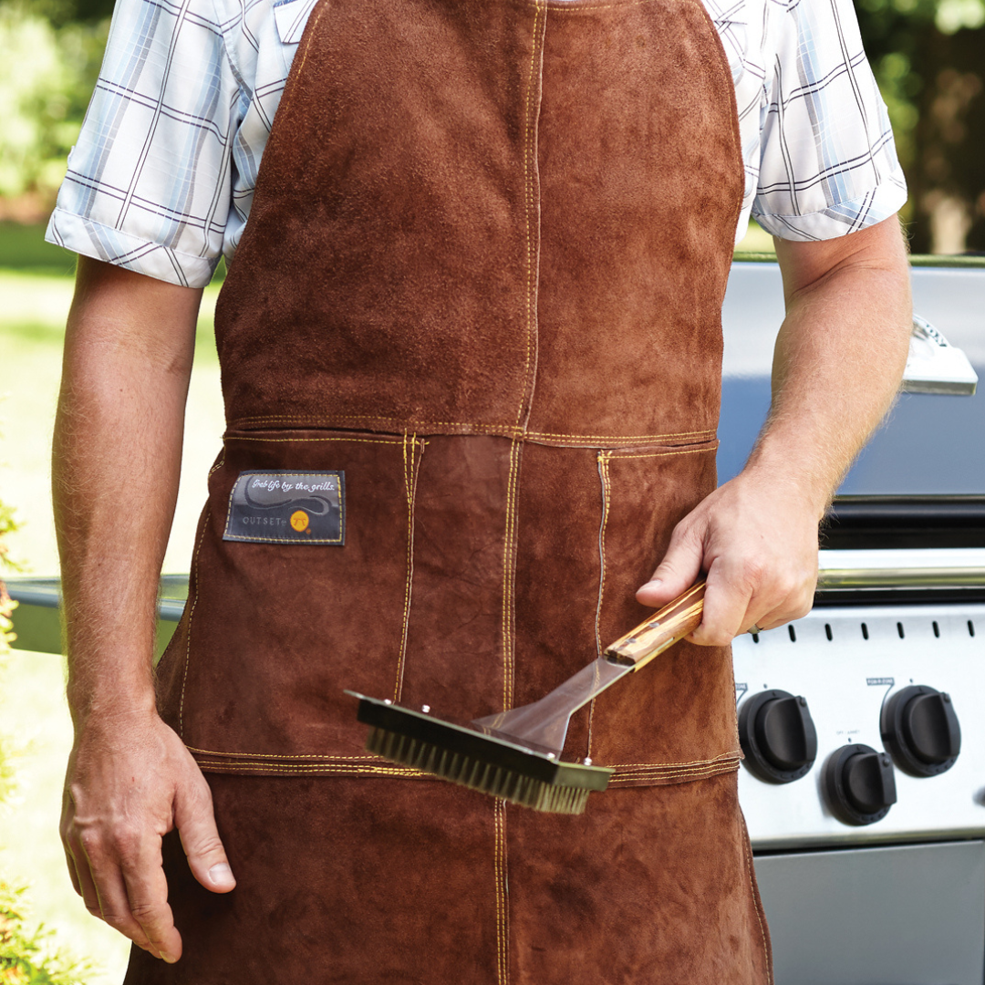 Gather & Grillin' Leather Apron