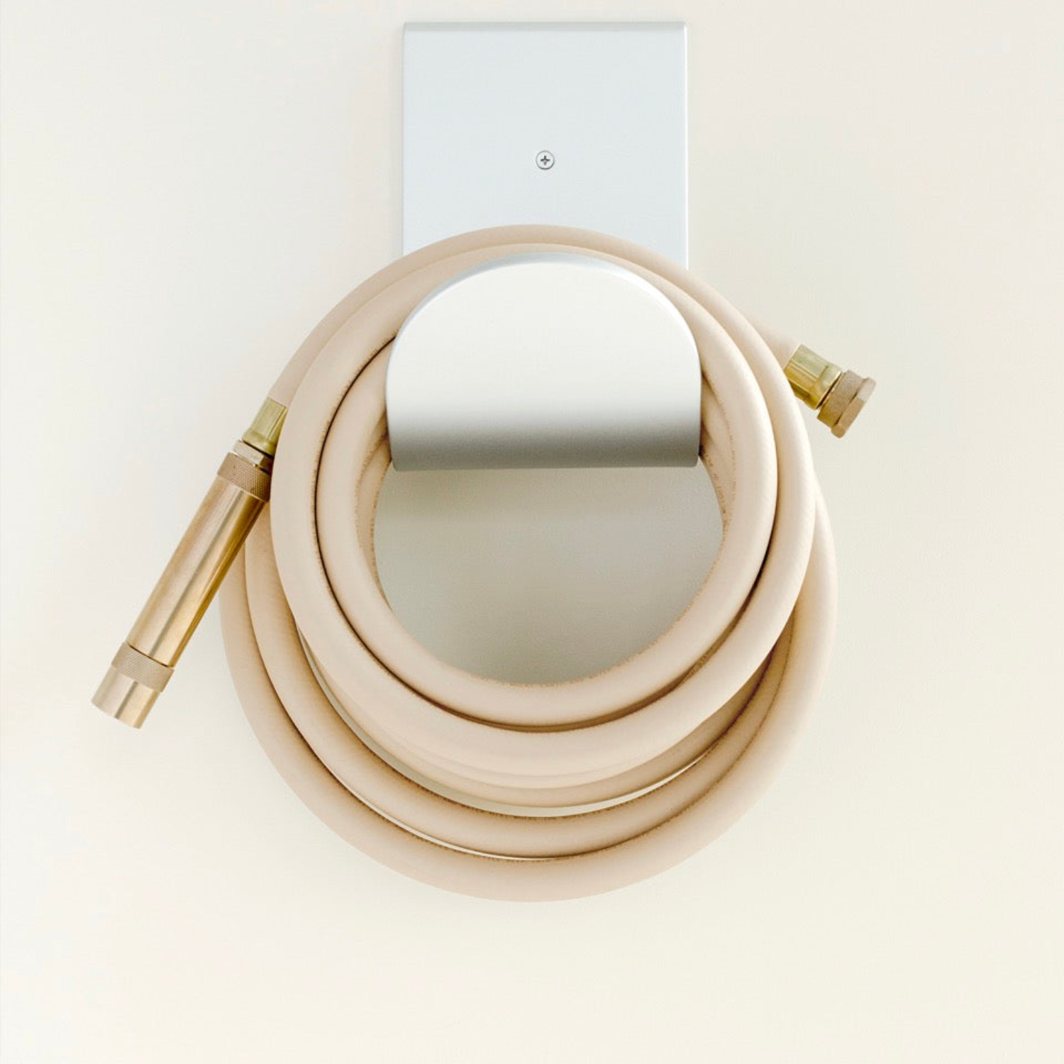 Garden Hose Hanger - Silver