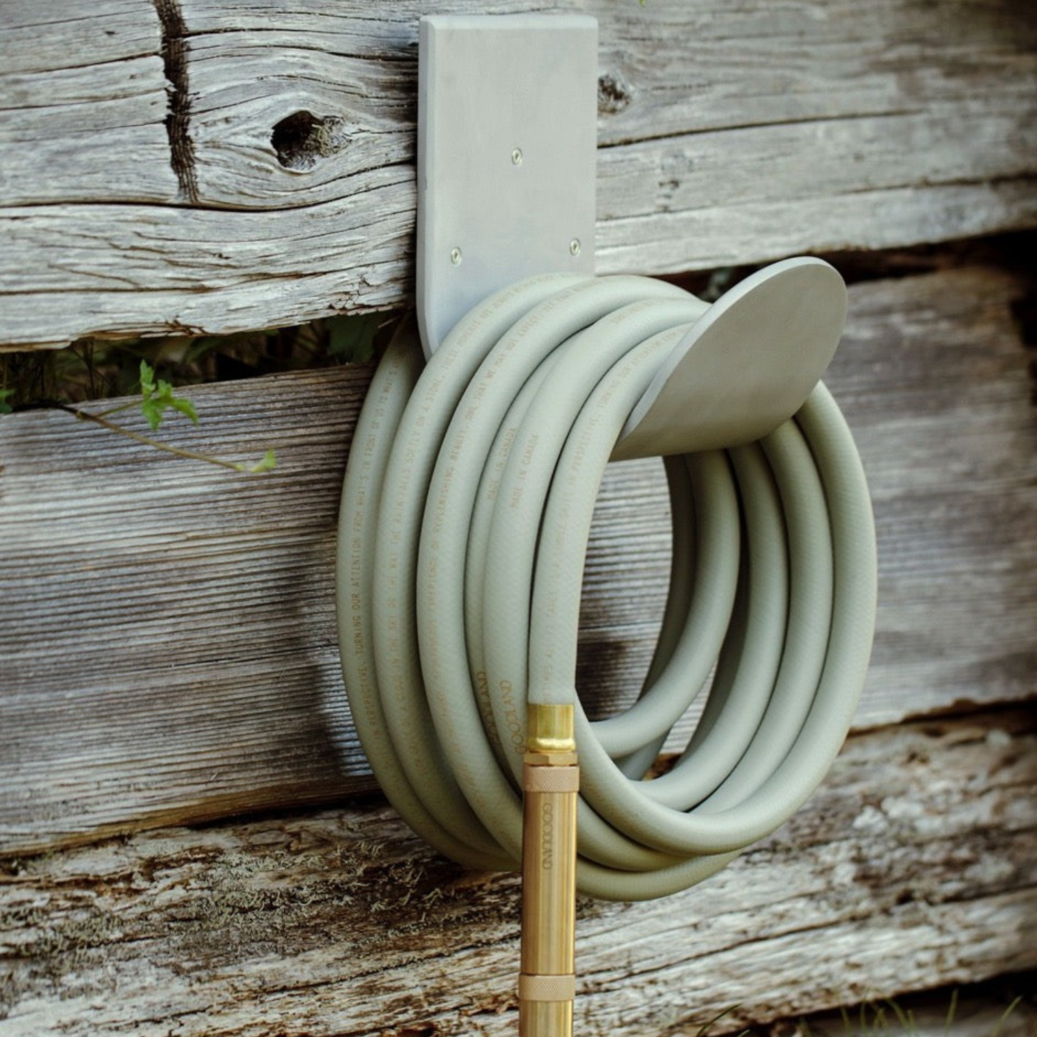 Garden Hose Hanger - Silver