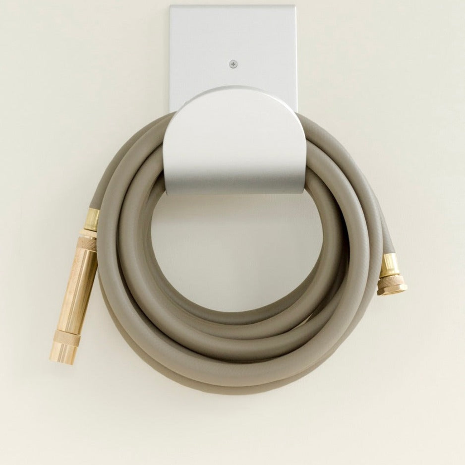 Garden Hose Hanger - Silver