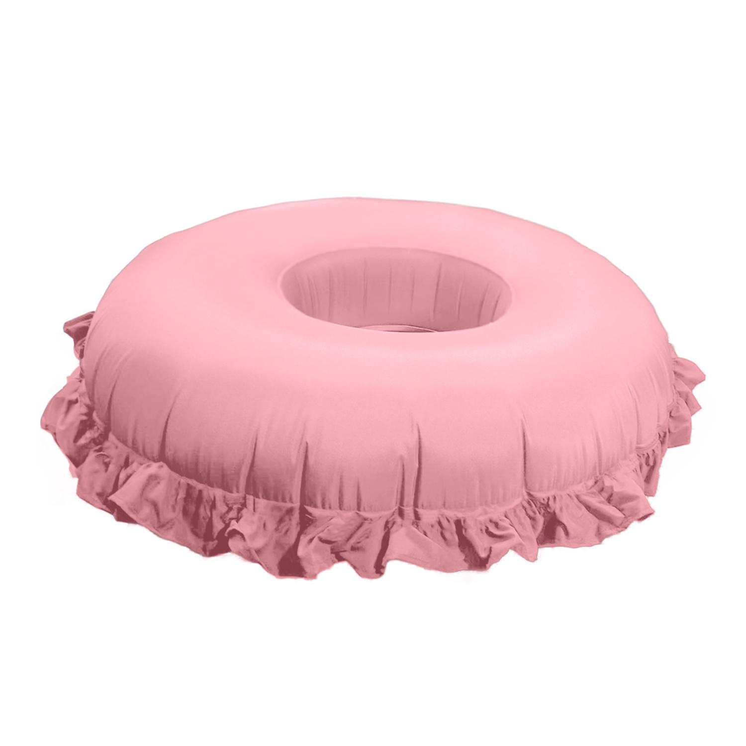 Strawberry Pink Donut Inflatable Pool Float