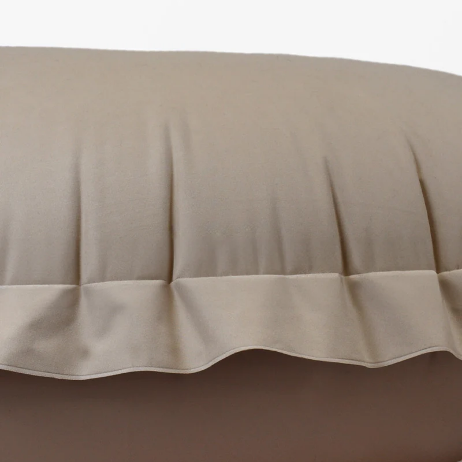 Inflatable Donut Pool Float - Sand Beige