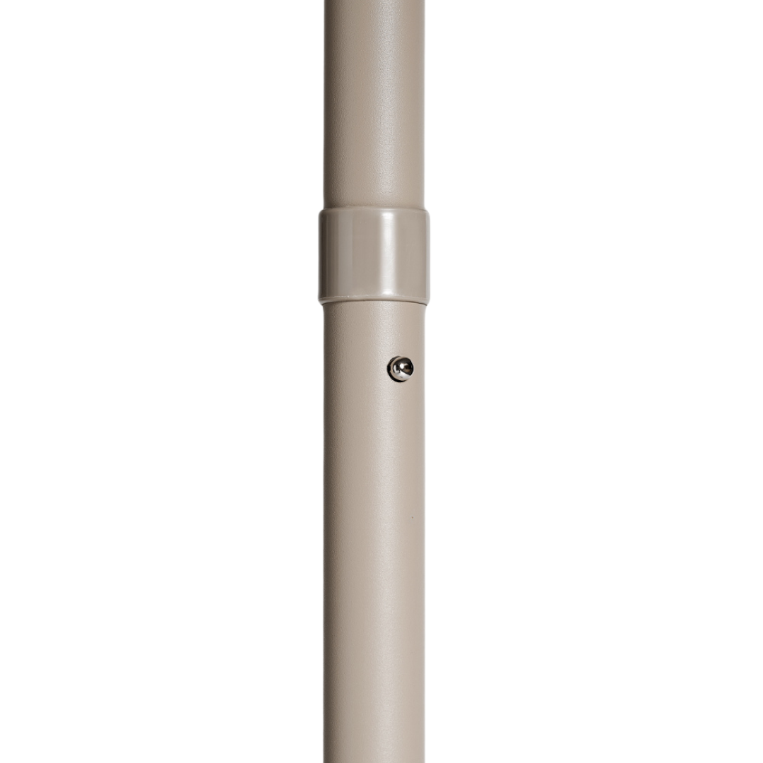 Fringe 8' Round Garden Umbrella - Sand Beige