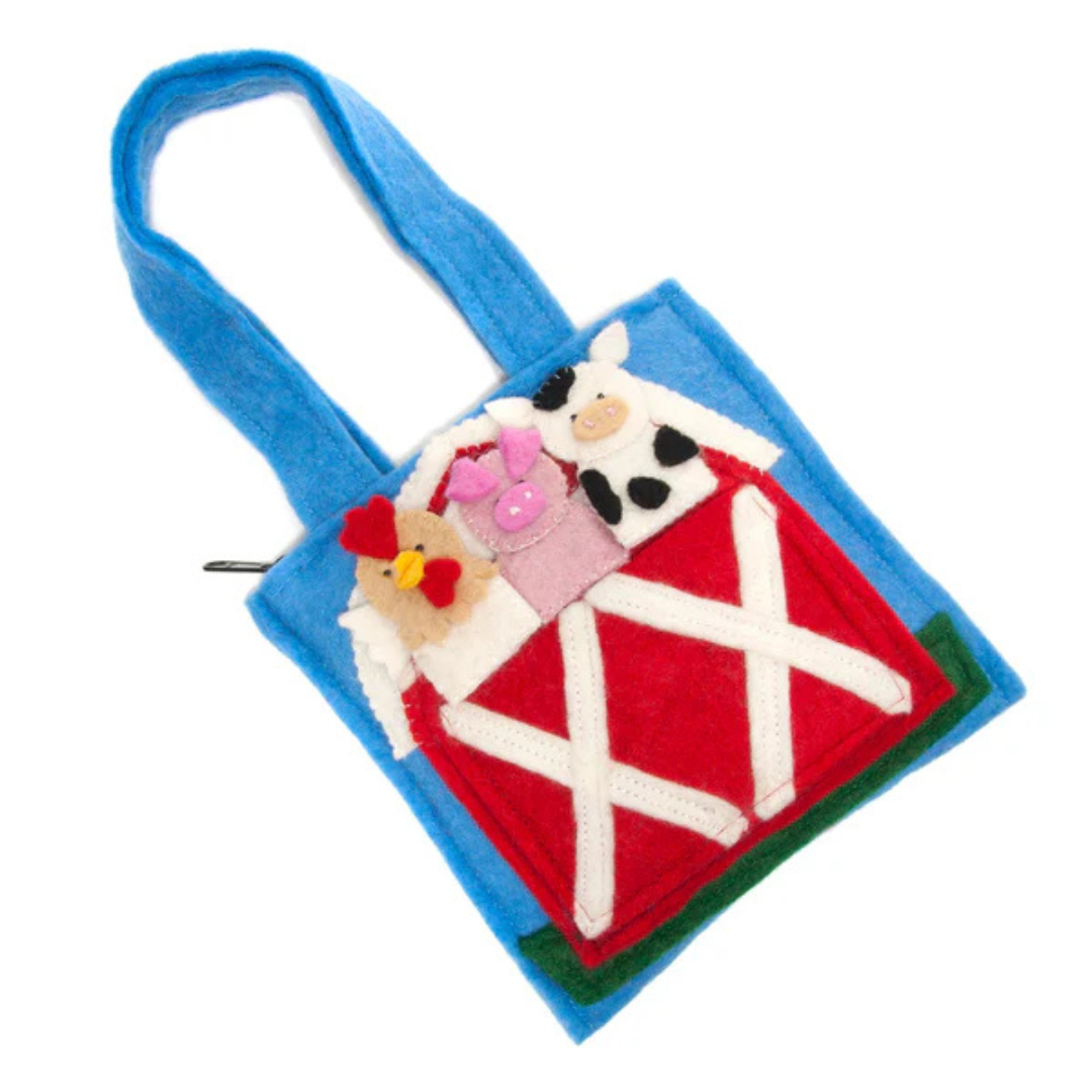 Kids Felt Barnyard Bag