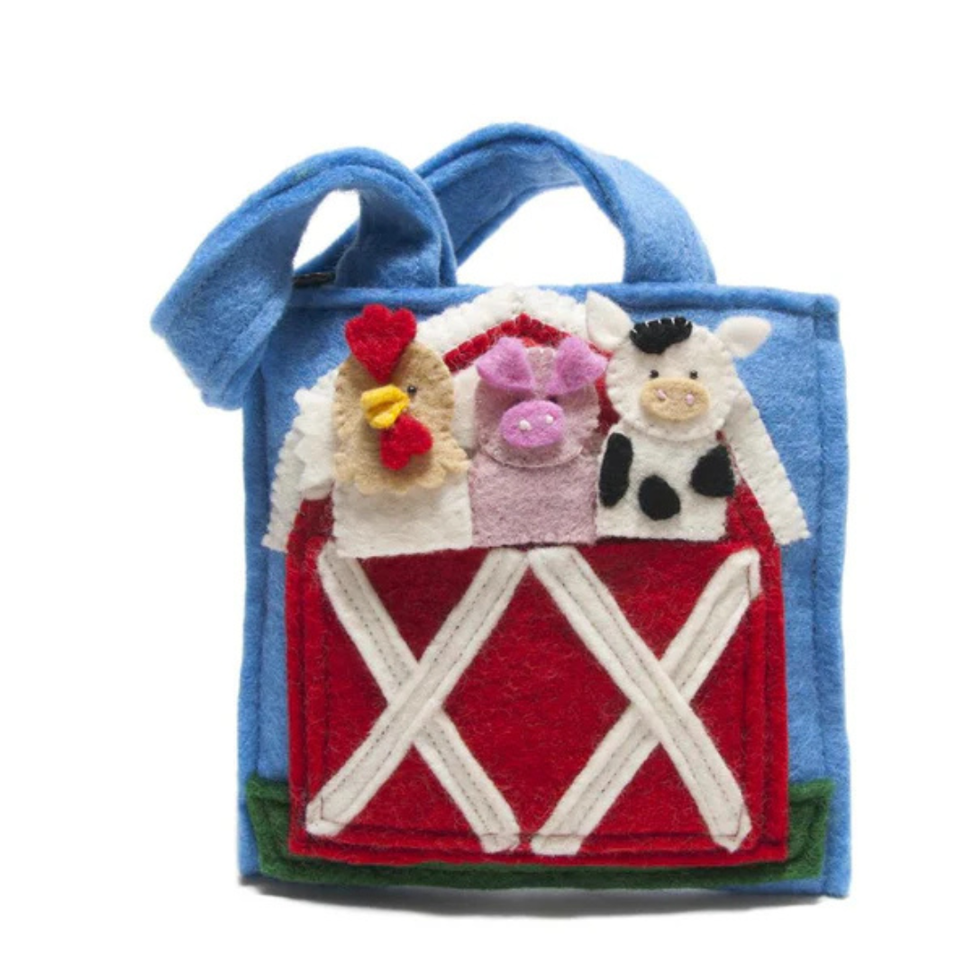 Kids Felt Barnyard Bag