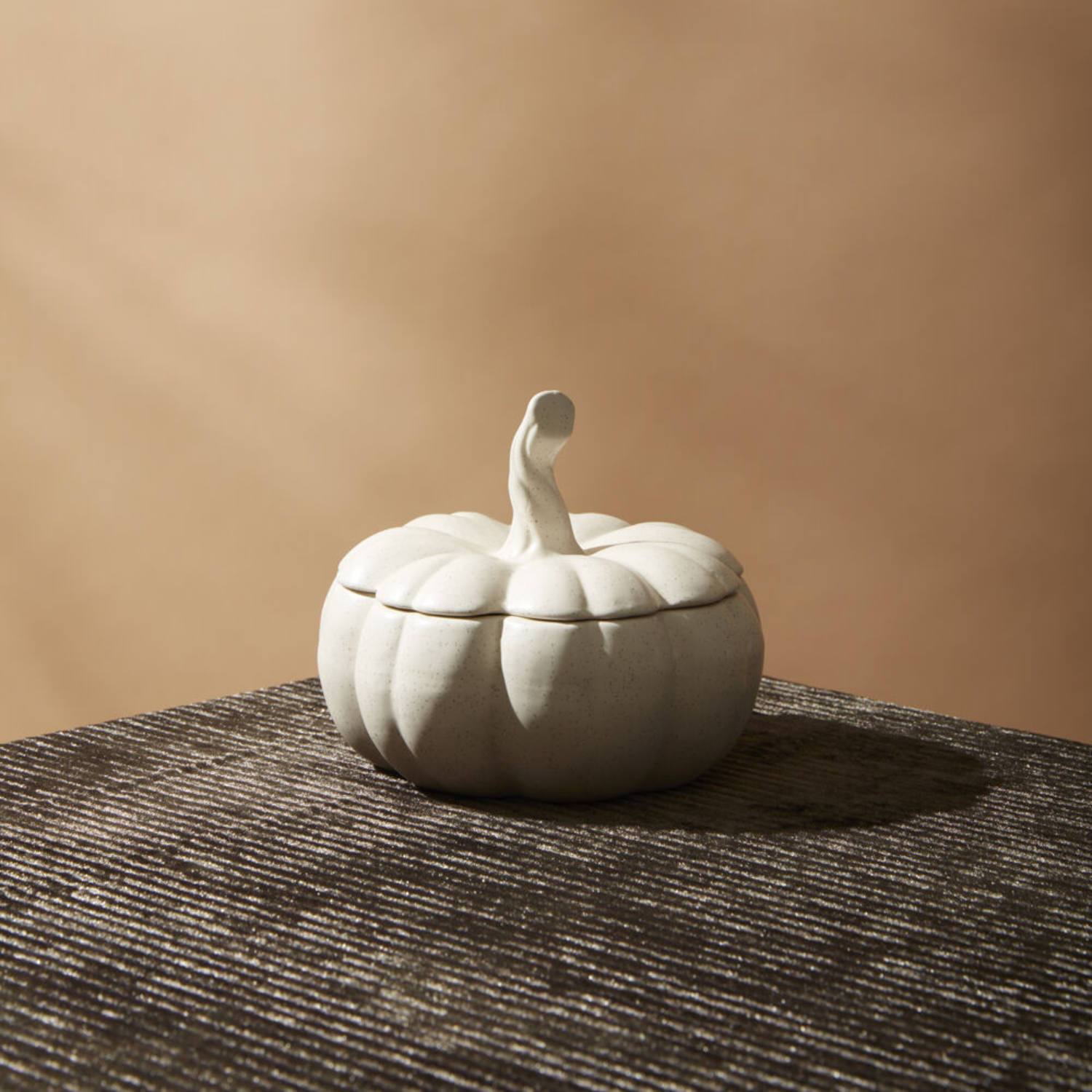 Harvest White Ceramic Wild Pumpkin