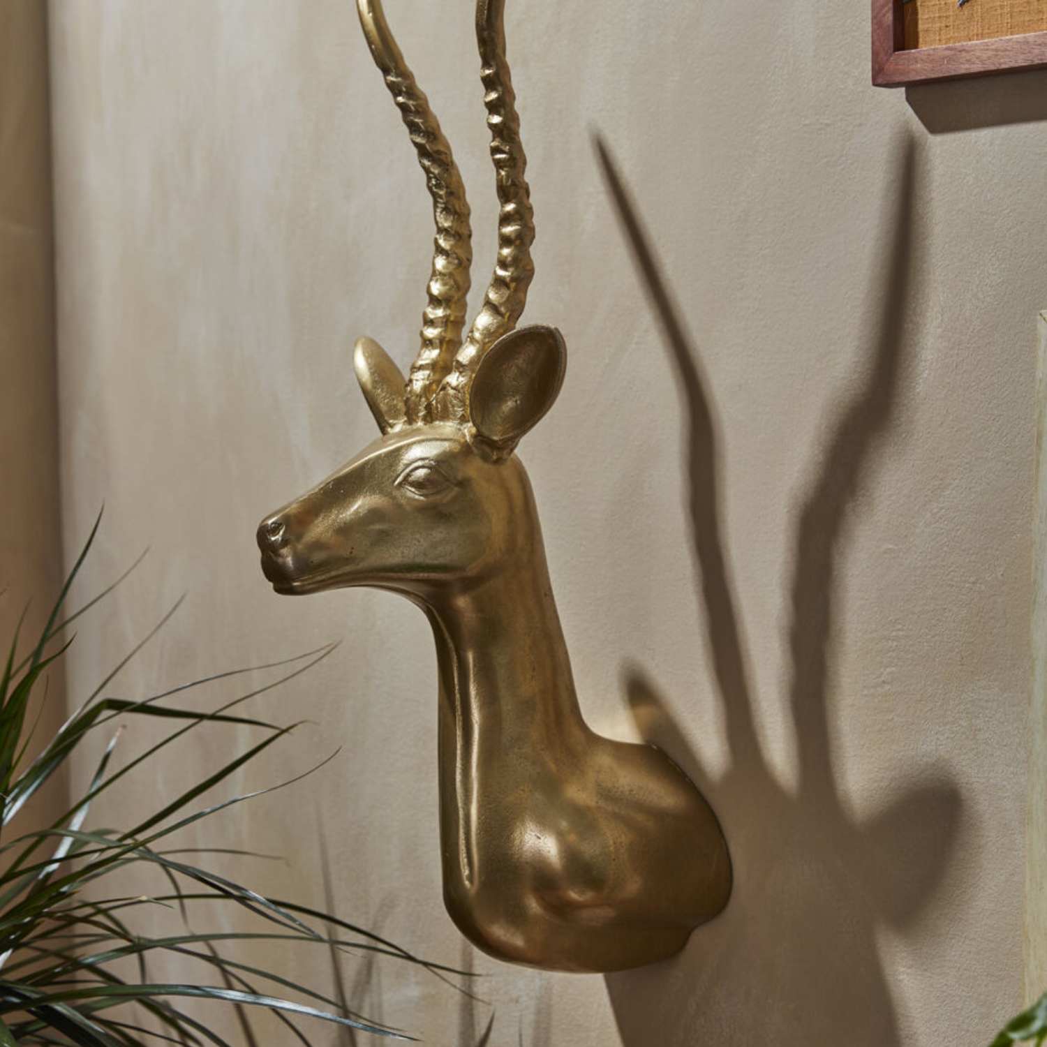 Whimsical Alex Antelope Wall Mount