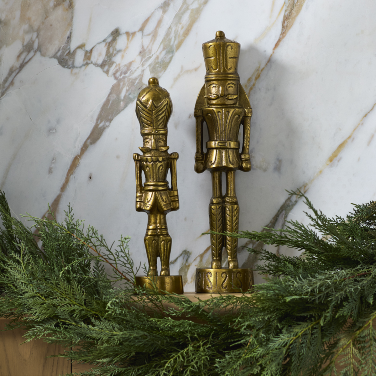Noel Antique Gold Nutcracker